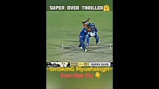 Super Over Thriller (Mi vs Dc) #viral