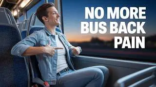 Bus Seat Posture HACKS: Say Goodbye to Back Pain! (Spine-Saving Tips)