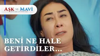 Hasibe üzüntüden kalp spazmı geçirdi! - Aşk ve Mavi 46. Bölüm