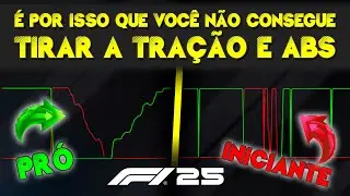 DICAS F1 25 - Como tirar a TRA&Ccedil;&Atilde;O e ABS de uma vez por todas! Curso de pilotagem - Ep. 12