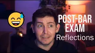 I just finished the New York bar exam...post bar exam reflections