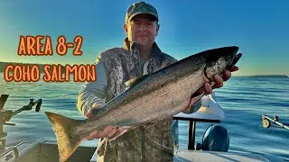 Trolling for Coho Salmon area 8-2 on September 4, 2024