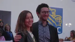 AMERICAN WOMAN: PAMELA KOFFLER & NOAH SEGAL RED CARPET ARRIVALS TIFF 2019 | ScreenSlam
