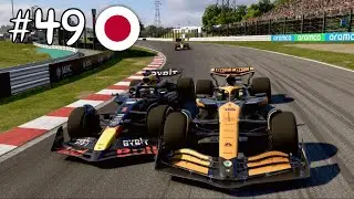 F1 Ultimate Career: AGGRESSIVE Driving From Verstappen! (Japan 2024)