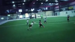 Vick boys run the Bubble Play, 5&6 yr old Flag Football