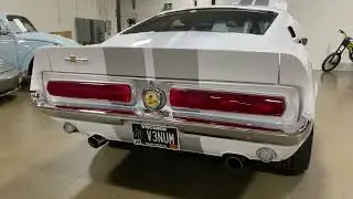 1967 Ford Mustang Shelby GT500 with a Predator crate motor in White
