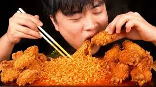 Can’t Stop Eating Spicy Noodles 🍜🔥 Nonstop Mukbang Madness
