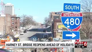 Harney St. bridge reopens ahead of  holidays