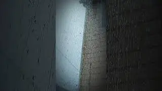 2024年3月29日 今日は昨晩から雨と風が強い だが激しい雨音に気分が妙に落ち着く　#雨音