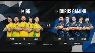 [FULLMATCH] CS:GO - MIBR VS ISURUS GAMING Map 2 Overpass / ESL Pro League Season 9 - Americas Rd 2