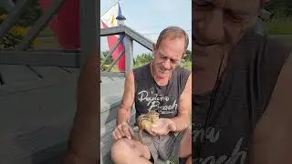 Petting my chippy