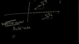 Vectors (Part1 Position Vectors, Direction Vectors, Parallel, Collinear, Modulus)
