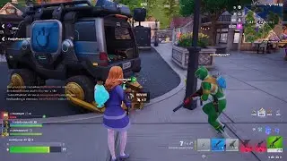 Fortnite: Gameplay With Daphne Blake Eric Cartman And Green Power Rangers