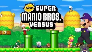 New Super Mario Bros Versus - Funny Moments