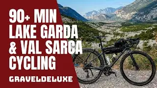 Gardasee zum Lago di Cavedine / Marocche - 90+ Min Fahrrad Workout