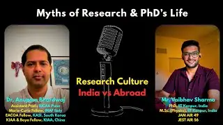 Research Culture: India vs Abroad