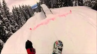 usasa comp at brundage, fail of a run! gopro cork fail