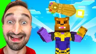 Stealing The Infinity Gauntlet To STOP THANOS in Insane Craft w/ SSundee