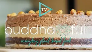 Harlequin Cauliflower Ice-cream Cake - A Desert for Vegans