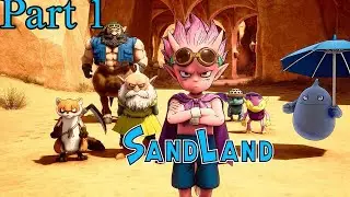 Traveling through the desert for the first time in sand land episode 1