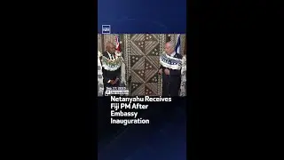 Netanyahu Receives Fiji PM After Embassy Inauguration