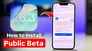 iOS 26.3 Public Beta - How to Download & Install iOS 26.3 Public Beta on Any iPhone