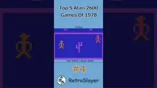 Top 5 Atari 2600 Games Of 1978 Quick Play By RetroSlayer #bestgames #retrogaming #atari2600