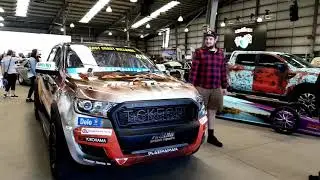 Aristovil at the Meguiar's MotorEx Melbourne Australia Car Wraps