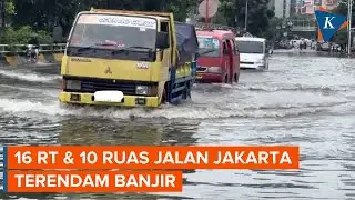 16 RT dan 10 Ruas Jalan di Jakarta Terendam Banjir Hari Ini, Begini Situasi di Grogol