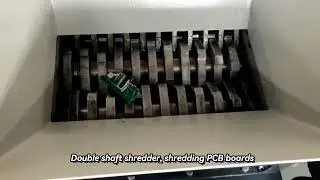 Two shaft shredder,e-waste shredder,PBC board shredder