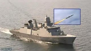Meet the frigate Iver Huitfeldt: The new power of Danish warships using long-range missiles NSM