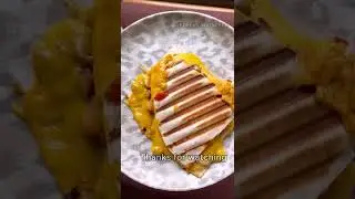 How To Make: Cheesy Veg Wrap | #Youtubeshorts #Shorts #Food