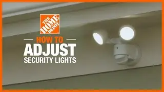 How to Adjust Security Lights | Lighting and Ceiling Fans | The Home Depot