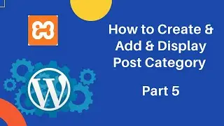 How to Create & Add Display Post Category in WordPress [In Marathi] | Part-5