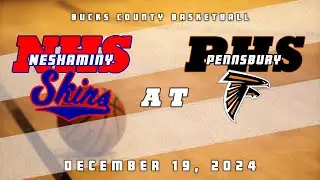 High School Basketball | Neshaminy Redskins Boys at Pennsbury Falcons 12/19/24