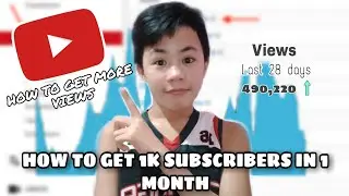 Paano dumami ang Subscribers ko sa youtube in just a month  | tips and tricks
