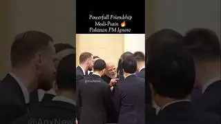 Powerfull Friendship 🤝 Modi-Putin 🔥Pakistan PM Ignore #modi #putin #pakpm