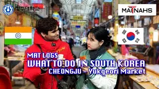 Korea Vlog Why eat this? My life as foreigner What to do n South Korea What to do in Cheongju