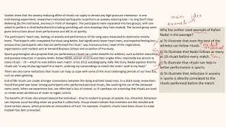 Reading Comprehension and Critical Reasoning Practise Passage #19 - for CAT/CLAT/IPM - Psychology