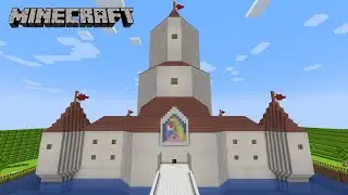 【Minecraft】スーパーマリオ64版  ピーチ城を作ってみた
