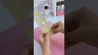 DIY Aesthetic Bookmark 🏵️🌺 | Handmade bookmark |#shorts #diy #trending #bookmark #viral