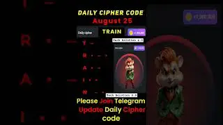 25 August Hamster combat daily cipher code | 25 August daily cipher code #hamsterkombat #tapswap