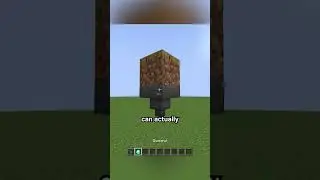 throwing items through blocks