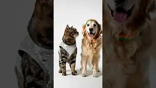 Mind-Blowing Human-Like Dog and Cat Duo Dance