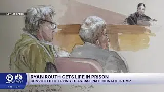 Ryan Routh sentenced to life in prison for trying to kill Trump in Palm Beach County