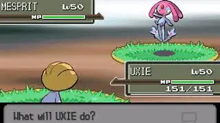 Pok&eacute;mon Platinum Version - Catching Mesprit