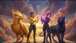 RUN THE SKY (Cyber Ride) | Epic K-Pop Animation Racing Story