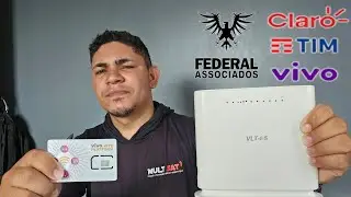 TESTANDO MODEM VLT-I-5 COM CHIP 4G ILIMITADO DA FEDERAL ASSOCIADOS | INTERNET RURAL 4G