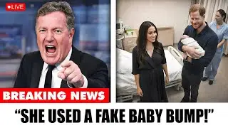 Meghan&rsquo;s Pregnancy LIE Exposed as Piers Morgan Drops Shocking Receipts