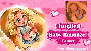 Baby Rapunzel Fanart(Tangled)_Making